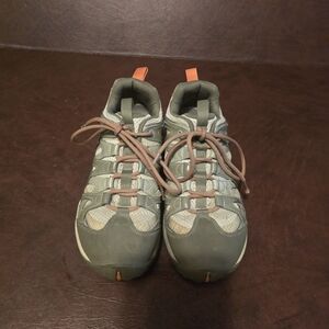 Merrell Gray and Orange Men's Sneakers